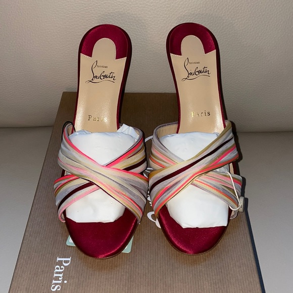 π―% AUTH Brand New Christian Louboutin sandals size 41 - Picture 3 of 10